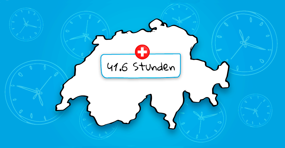 Die Wochenarbeitszeit in der Schweiz
