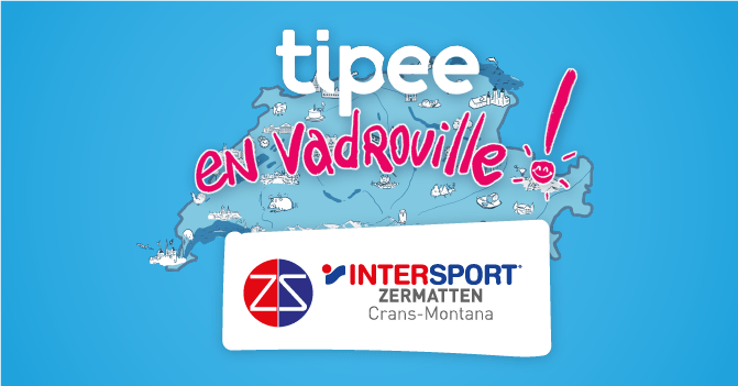 tipee en vadrouille chez Zermatten Sports