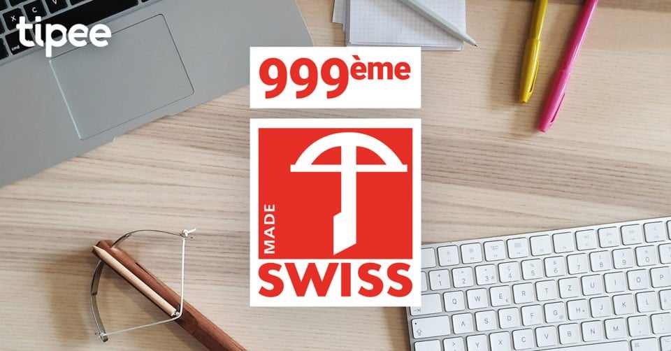 tipee devient le 999ème membre Swiss Label !