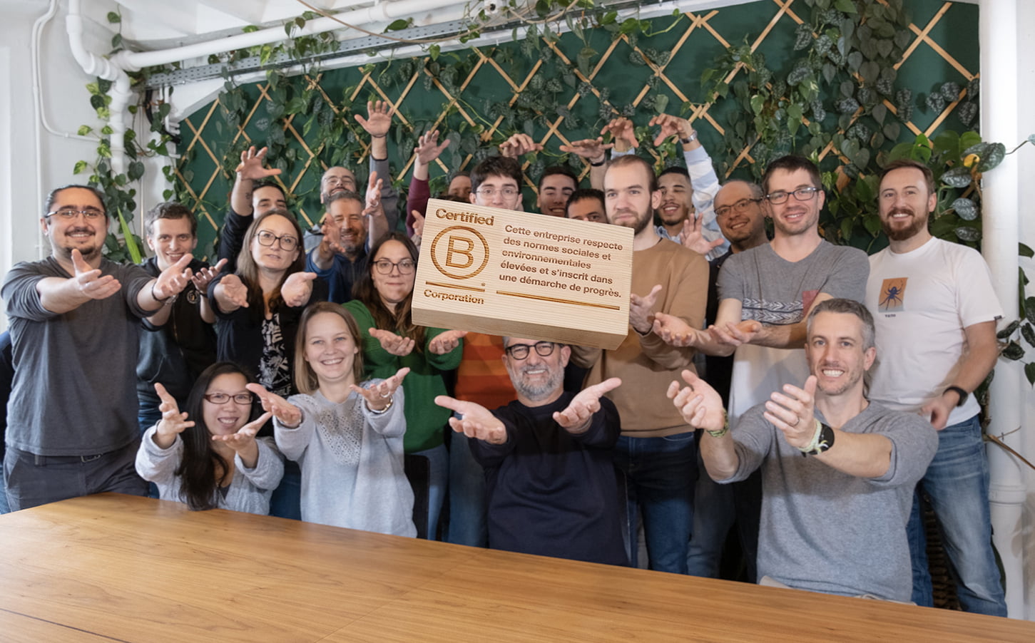 tipee SA est désormais certifié B Corp !